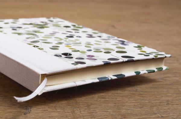Elegant notebook "eucalyptus", blank book